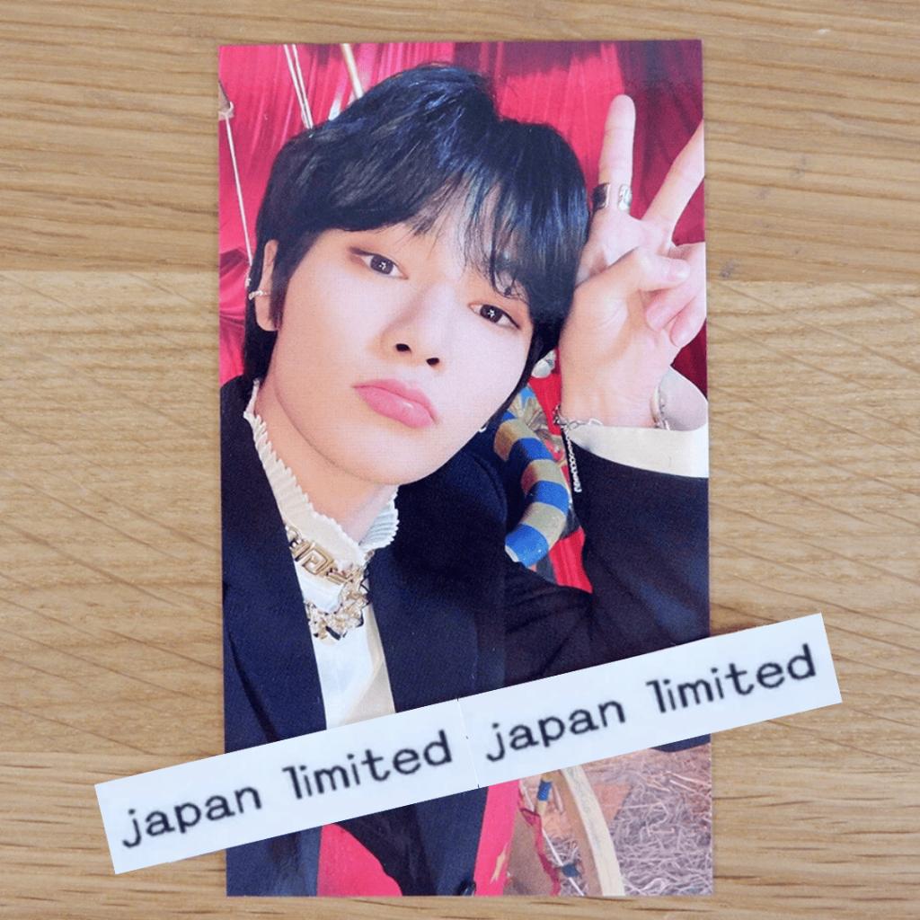 STRAY KIDS JAPAN CIRCUS OFFICIAL PHOTO CARD A B STANDARD FC ver. TOWER RECORDS HMV FC UNIT STAY