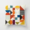 Colorful Creative Throw Pillow Cover With Short Plush Print For Living Room Sofa Decoration Cushion Cover Pillow Covers
