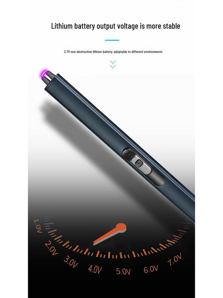 861 Aroma Rechargeable Electronic Candle Lighter - Pulse Ignition for Gas Stoves