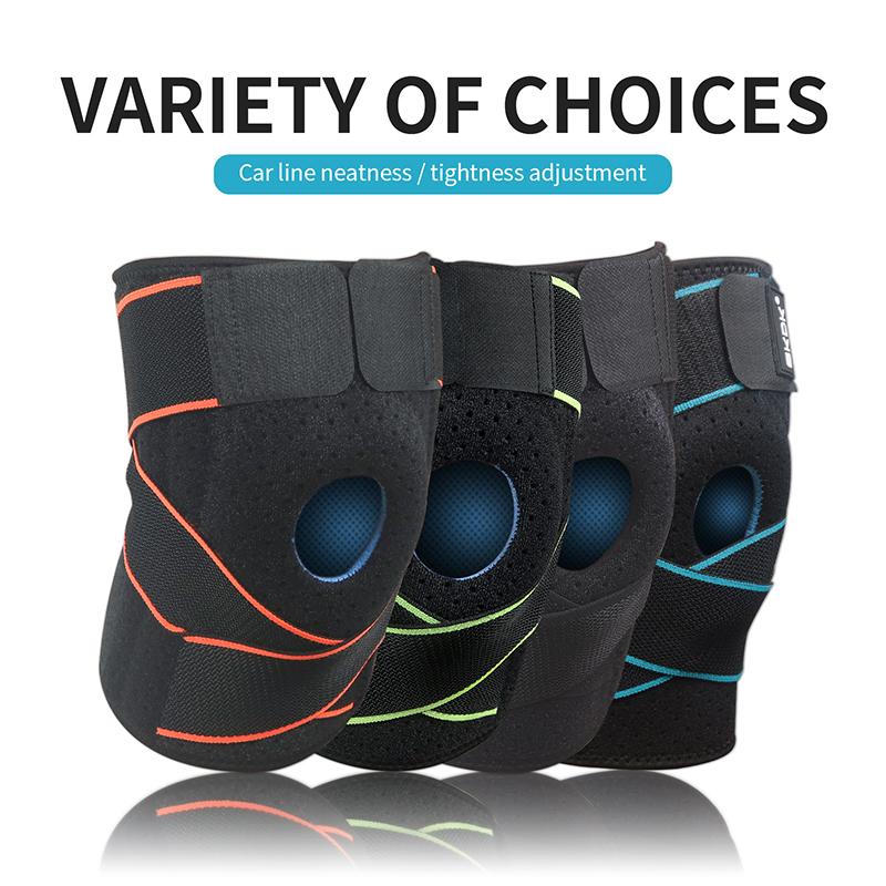 1 Piece Adjustable Knee Brace Work Support Joint Protector Breathable Sports Patella Knee Brace Knee Brace Men Women