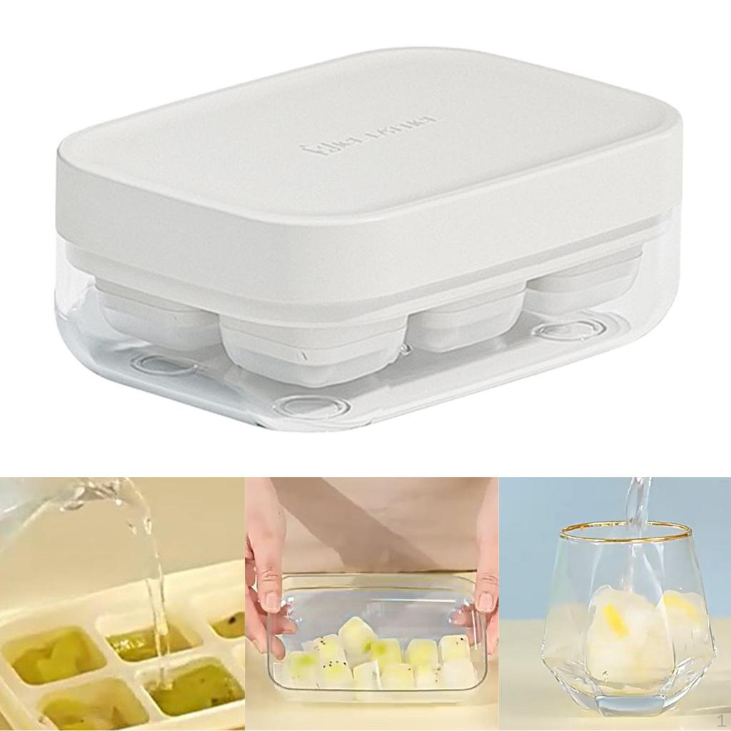 Tray, Ice Making, Multipurpose Easy Release Portable for Candy, Juice, Drinks, Chilling Tea Beverage