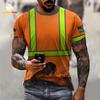 Tricou grafic Tricou pentru bărbați cu sudor pentru bărbați Îmbrăcăminte Cămașă grafică supradimensionată Imprimat 3D cu mânecă scurtă Topuri casual de vară