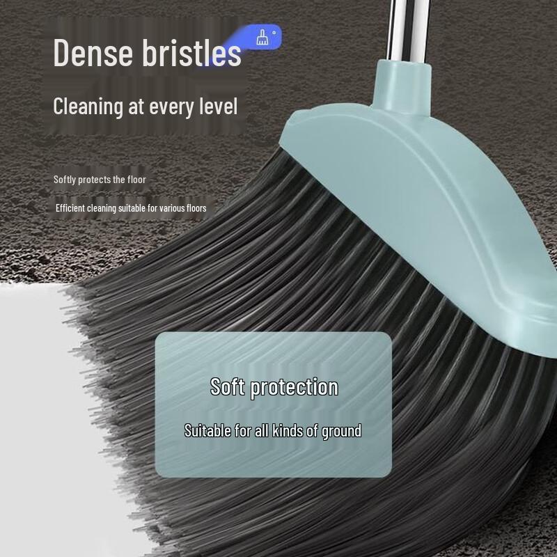 Household Foldable Broom and Dustpan Set