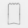 Stable and Portable Litter Bag Stand Garbage Bag Holder for Picnics Tables Tents and Tailgating in Black or White