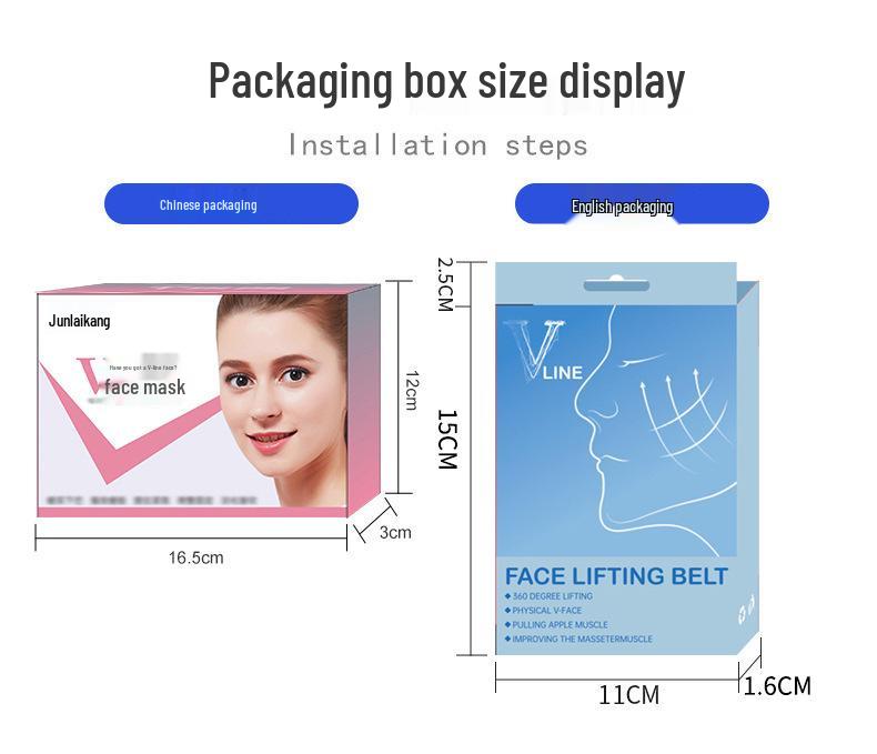 V-Face Lifting Slimming Mask: Double Chin Corrector & Anti-Snoring Strap