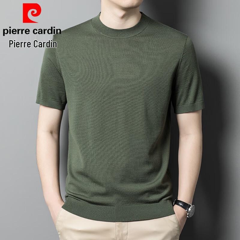 

Мужской трикотажный свитер с коротким рукавом Pierre Cardin из 100% шерсти, можно стирать в машине 175