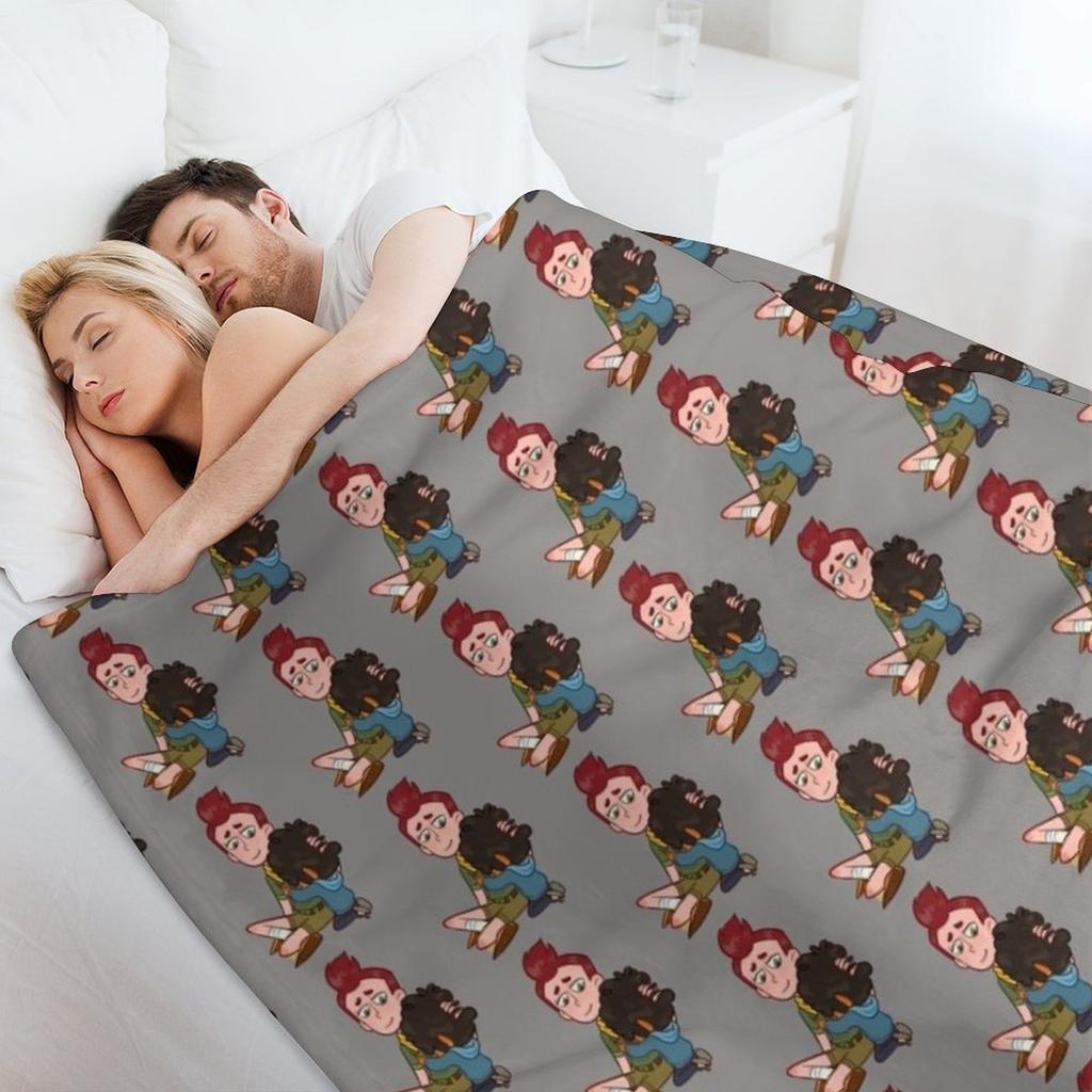 Camp Camp- hug Throw Blanket Warm Accent Blanket for Living Room Decoration