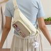 New Cute And Sweet Ulzzang Ita Bag for Girls Simple Shoulder Bag for Women Outdoor Cycling Chest Bag Casual Backpack