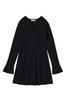 Moussy PICO RIBBON Mini Size Black Dress, 010IA373-6371, Women's, 1,
