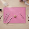 4pcs Scale Grid A5 Cutting Mat A5 Size Craft Cutting Pad Precision Cutting Mat  For Crafting