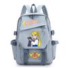 Zaino Stampa Anime Sailor Moon per Ragazzi Studenti Viaggio Leggero in Nylon Borsa Scolastica con Spallacci Imbottiti