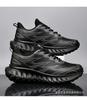 Ultra-leichte Ledersportschuhe, Dämpfende Trainings-Laufschuhe, Neue bequeme Plateau-Freizeitschuhe