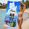 Customizable personalized beach towels Animal Crossing themed designs.Suitable for the beach, yoga, sports;ideal as beach accessories