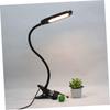 Homoyoyo Clip-on Lamp Led Book Light 3 Brightness Levels Flexible for Bed Reading Travel