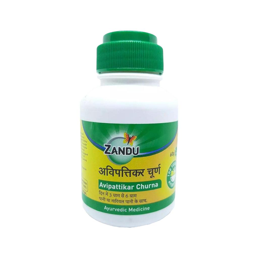 Zandu Avipattikar Churna Digestive Powder 60 G Natural Herbal Blend For Acidity Relief And Gut Balance Support