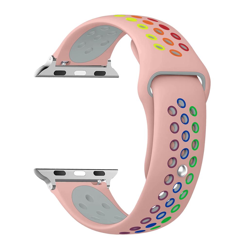 Classic Strap For Apple Watch Band 45mm 44mm 42mm 40mm 49mm 41mm 38mm 44 Mm Silicone Bracelet Correa Iwatch Series 7 8 9 6 5 4 Ultra Se