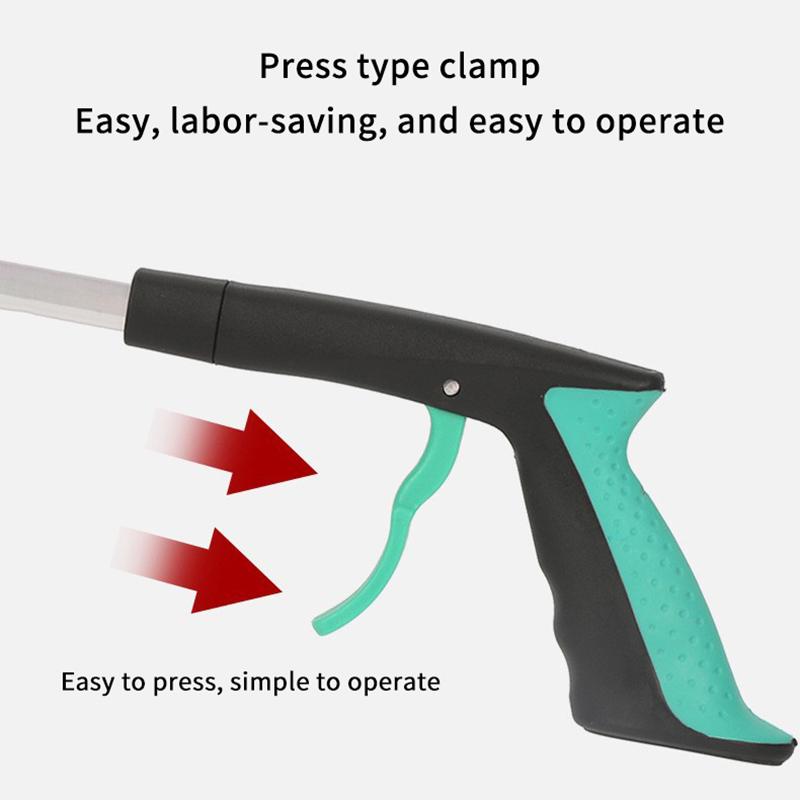 Garbage Picker Gripper With 360 ° Rotating Clip Trash Grabber Pick Up Tools 80Cm Lightweight Foldable Gripper Extender Hand Tool