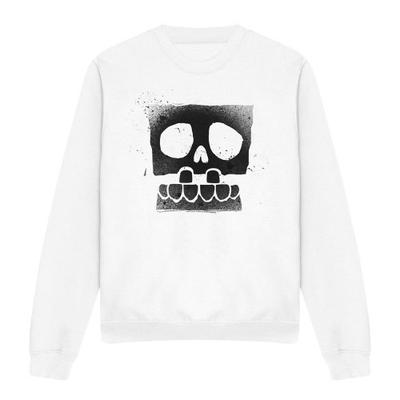 SpongeBob SquarePants Unisex Adult Skull Spray Sweatshirt