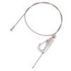 0.5-2M Adjustable Art Display Hanger 304 Stainless Steel Wire Cable Hanging Kit For Gallery Paint Picture Ceiling Suspension