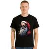 Biker Santa Claus Father Christmas Mens TShirt Party Xmas Gift Novelty Top Tee Unisex T-Shirt