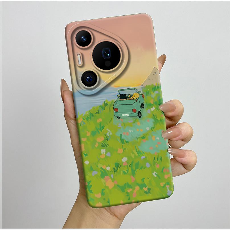 For Huawei Pura 70 Pro Case Pretty Butterfly Flower Soft Silicone Phone Case For Huawei Pura 70 Pura70 Pro 70Pro Plus Back Cover