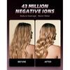 Large Hair Curling Wand, 1.6 Inch Big Barrel Curling Iron, 40 Million Ionic Ceramic Curler with 3 Temp, Auto Shut-Off, Long Barrel Curling Wand for