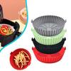 Fried Chicken Basket Mat Round Silicone Tray Pot Grill Pan For Air Fryers Oven Baking Heat Proof Kitchen Daily Use Accessories