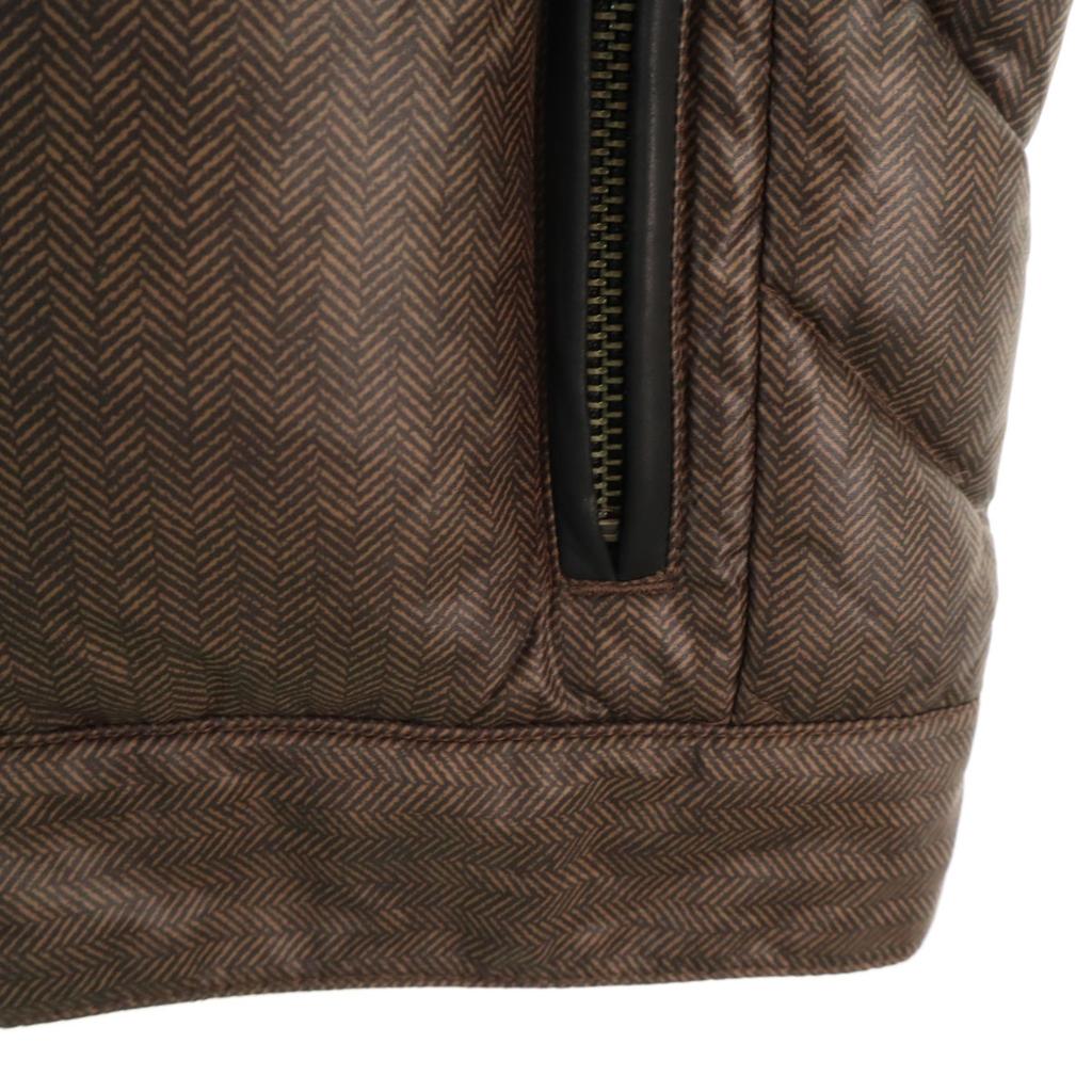 Barassi Down Vest 46 Brown Men's Used