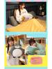 3-in-1 Car Cartoon Pillow Quilt: Dual-purpose Cushion & Blanket with Air Conditioning Blanket, Perfect for Office Naps