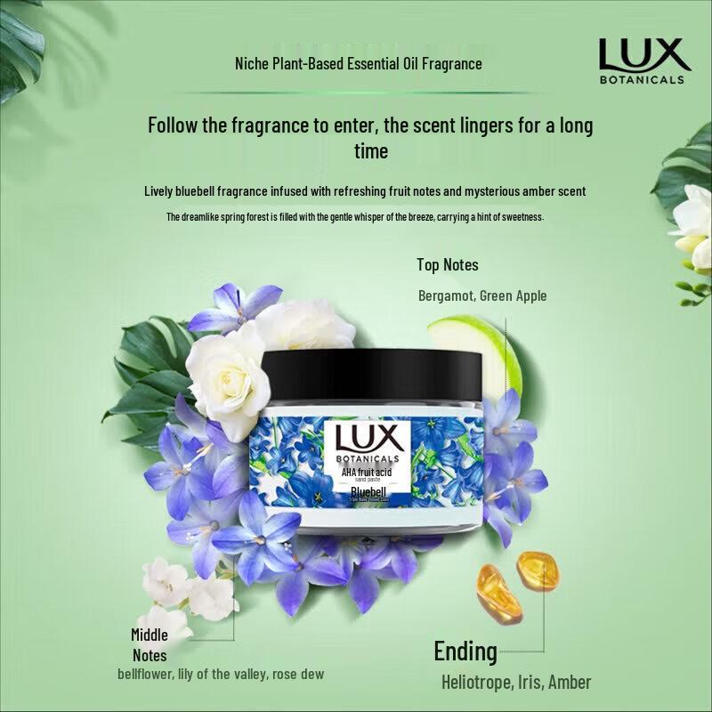 Lux Botanical Essential Oil Fragrance Scrub