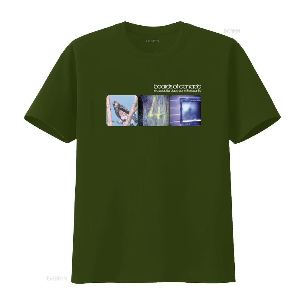 Boards Of Canada T Shirt In A Beautiful Place Out The Country Vintage Band Merch Retro Style Ambient Free Delivery US Vintage