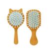 1Pc Wood Comb Professional Healthy Paddle Cushion Hair Loss Massage Brush Hairbrush Comb Scalp Hair Care Healthy Bamboo Comb