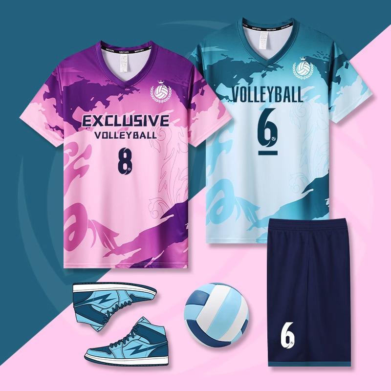 

2025 Unisex Volleyball Uniforms: Training & Competition Sets for Adults & Kids 5XL