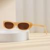 New Retro Oval Frame Sunglasses Personalized Small Frame Trend Versatile Street Shooting Sun Glasses Female