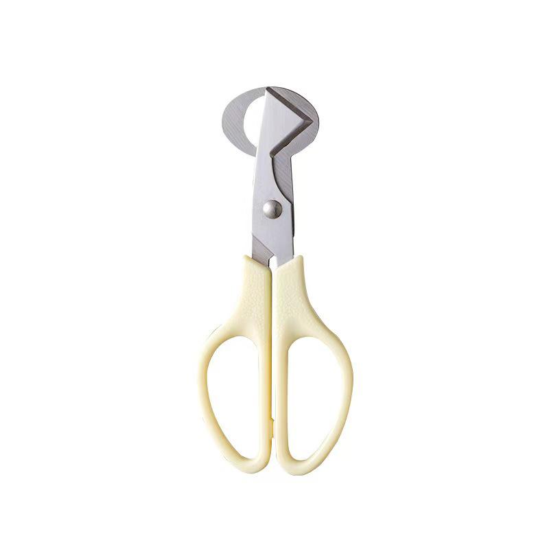 Stainless Steel Quail Egg Scissors - Precision Eggshell Cutter for Seamless Egg Opening