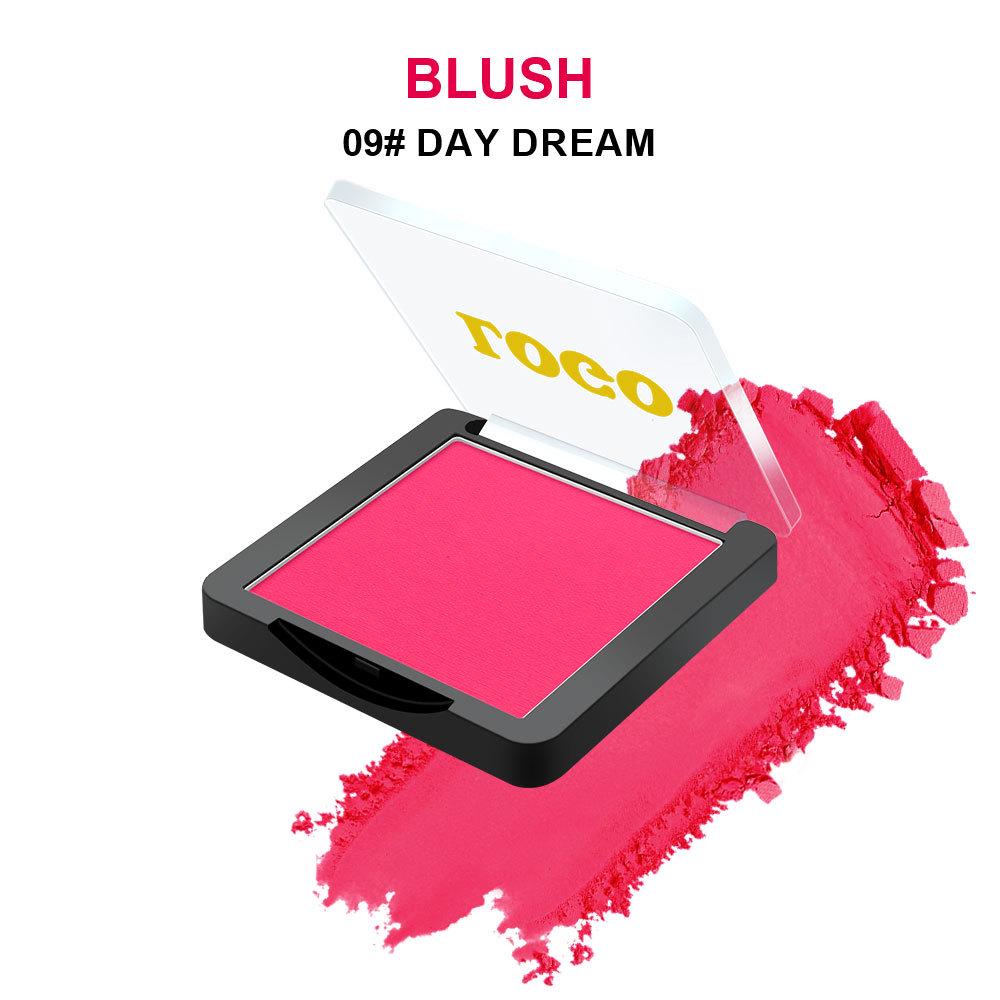 Versatile Matte Blush Palette: Low-Saturation, Single-Color Option