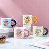 Cute Rabbit Ceramic Mug High Looking Couple Water Cup Cup Festival Store Celebration Souvenir