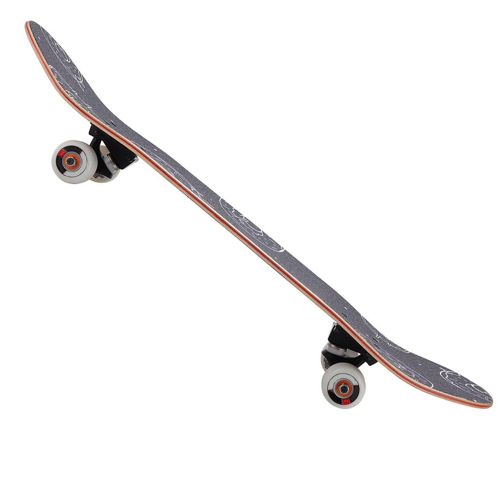 PUENTE Four Wheel Double Tilt Skate Board Maple Skateboard pro začátečníky a dospívající dospělé