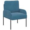 Sofa with Cushions 55 Cm Blue Plywood