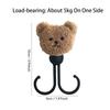 Multifunctional Baby Stroller Hook Bear Shape Stroller Accessories Durable Hanging Hook  Bike