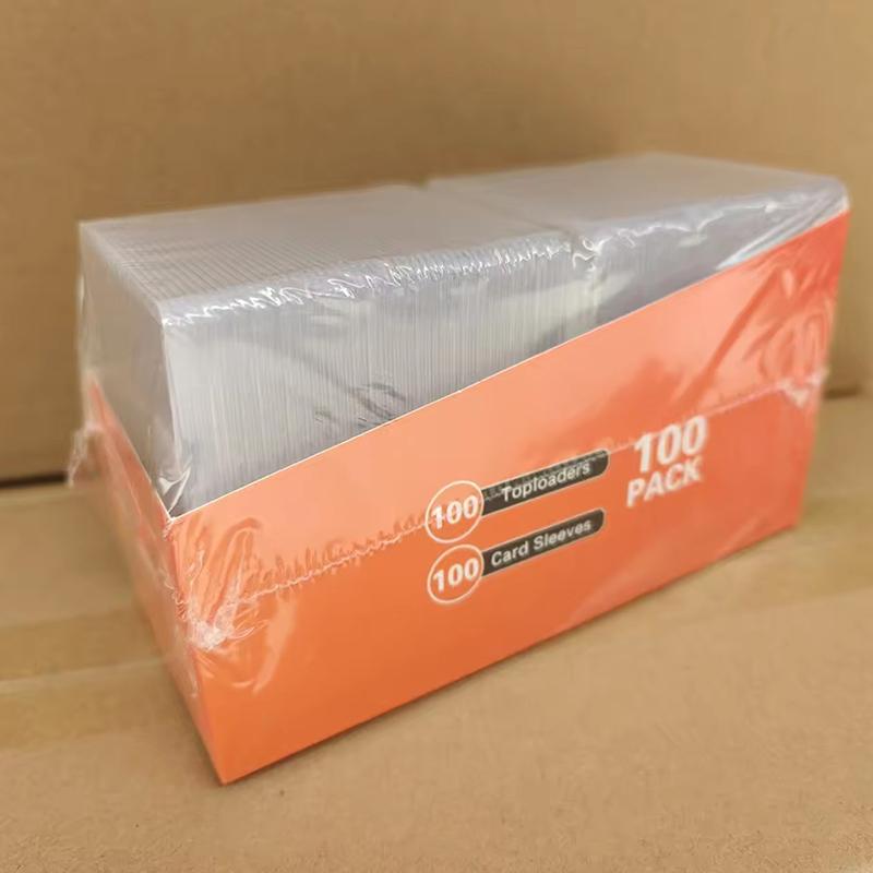 25/100Pcs 3 X 4 Inch Clear Rigid Toploaders With Scratch Proof Surface Perfect For Protecting Sports Trading Collectible Cards