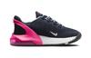 Nike Air Max 270 Cushioning Abrasion Resistant Cushioning, Wear Resistant Low top Kids' Running Shoes Black Pink DV1969-401