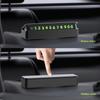 Temporary Parking Car Number Plate Luminous Clear Display Phone Contact Card Universal Auto Accessory for Drivers