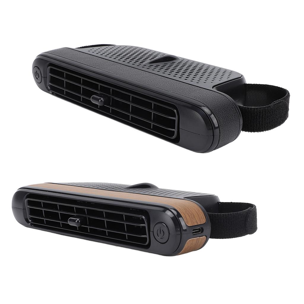 Car Fan for Backseat Seat Cooling Fan 3 Speeds Bladeless USB Car Headrest Fan for Front Rear Seat An