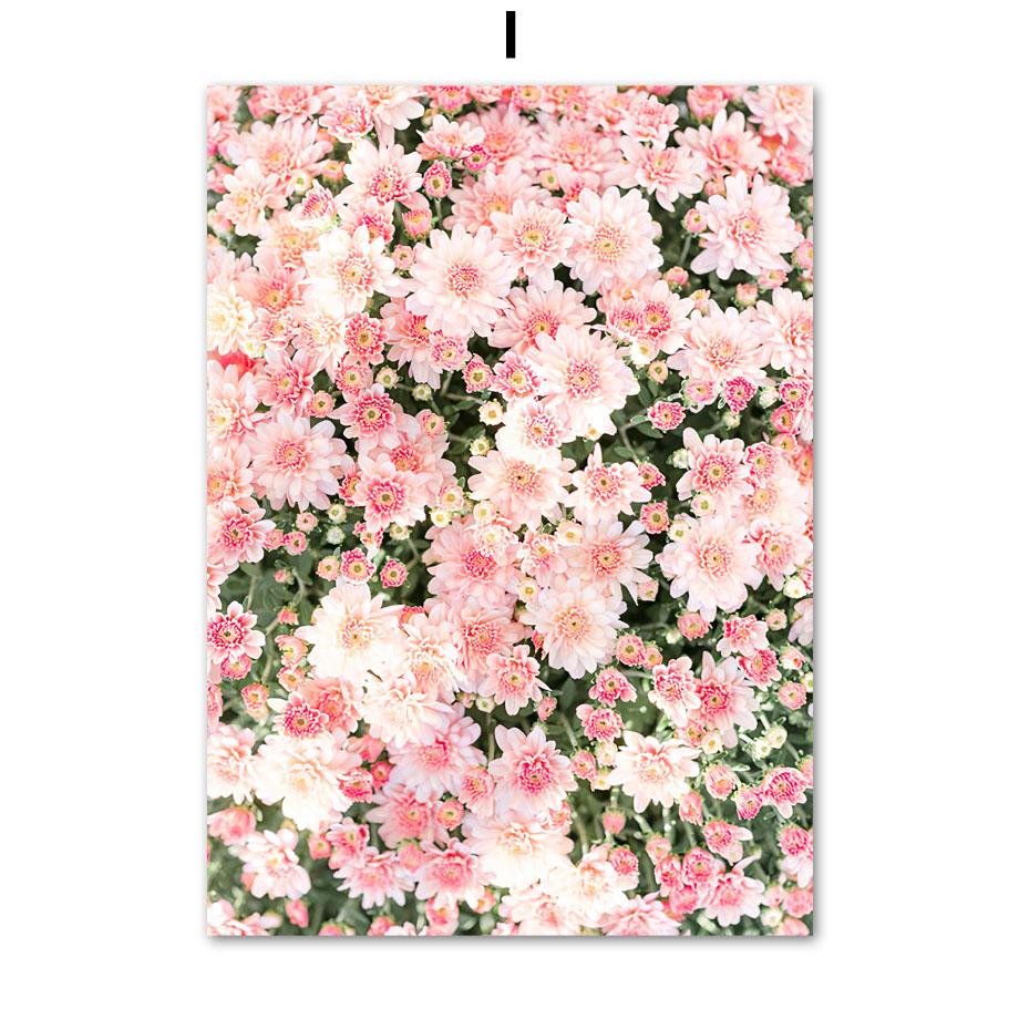 Oblak Tulipán Větrný mlýn Květ Jezero Pampeliška Rákos Pták Nástěnná Umělecká reprodukce Obraz na plátně Severský plakát Dekor Obrazy do obývacího pokoje