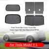 Custom TPE Car Floor Mats For Tesla Model YL Full Coverage Waterproof Anti-slip Durable All Weather Auto Foot Liners Car Interio