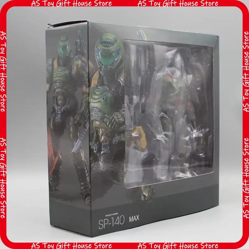 Figma Sp 140 Doom Slayer Eternal Anime Actiefiguur 17Cm Beweegbaar Vernietig Model Standbeeld Speelgoed Cadeau Voor Verzamelaars