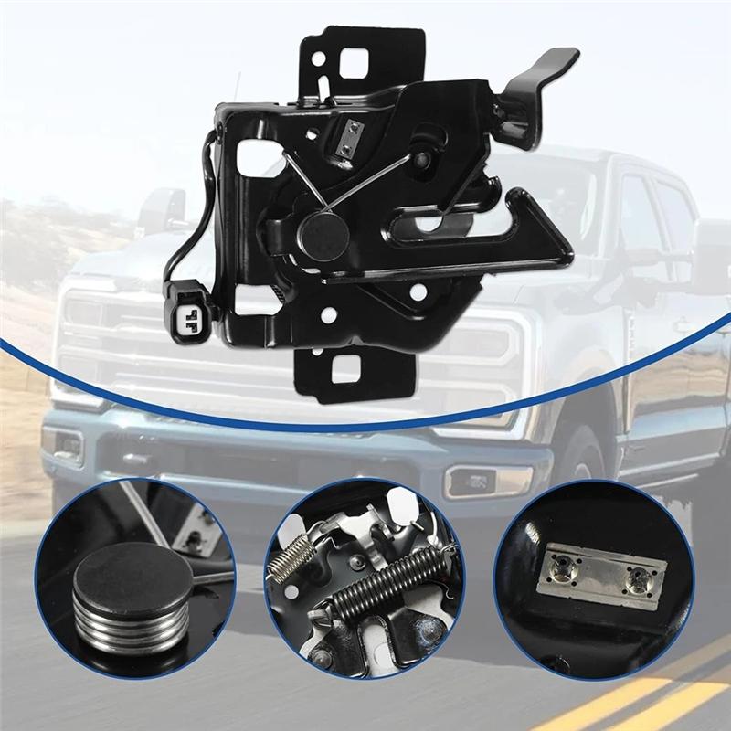 For Ford F-250 F-350 Super Duty 2017-2019 Hood Latch W/ Sensor HC3Z-16700-F, HC3Z16700E, HC3Z16700B