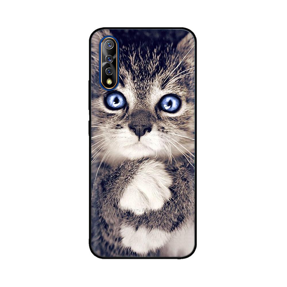 Handyhülle für Vivo V17 Neo Weiche TPU-Silikon-Rückseite für Vivo S1 1907 6,38" V17Neo V 17 neo Schützende bedruckte Hülle