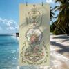 Baroque Rococo style Print Towel Quick Drying Beach Towels Are Suitable For Swimming Pools Camping Yoga And The Gym